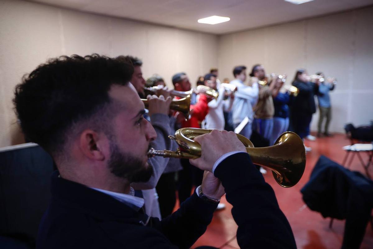 La corneta es uno de los instrumentos más característicos de la musica de Semana Santa.