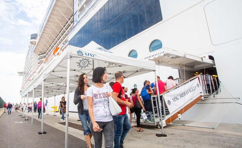 El crucero MSC Meraviglia, por dentro