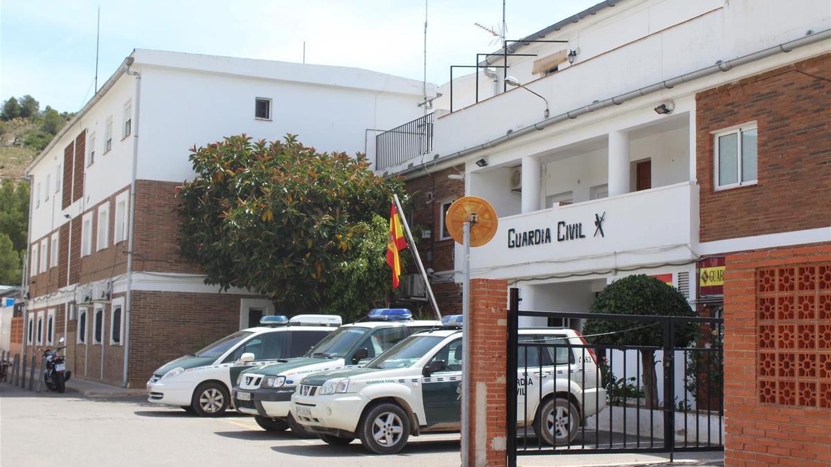 Imagen del cuartel de la Guardia Civil de Benicàssim.