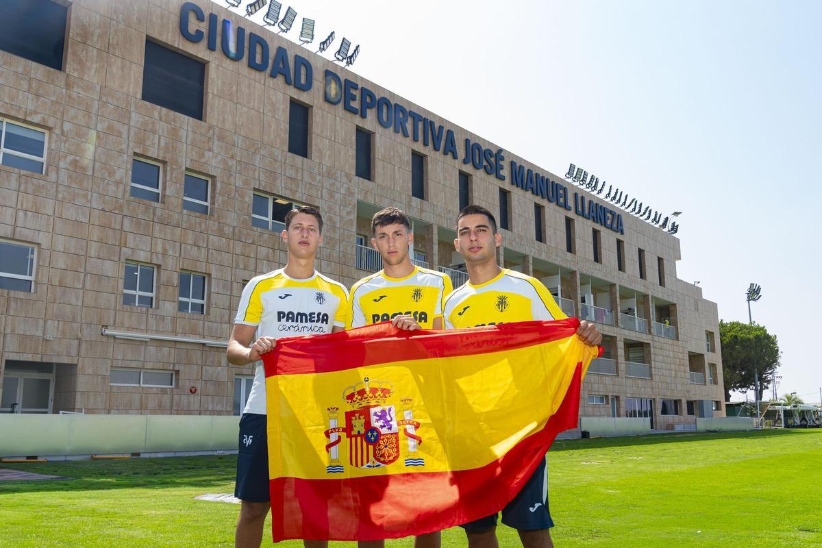 Pau Polo, Hugo López y Joselillo Gaitán.