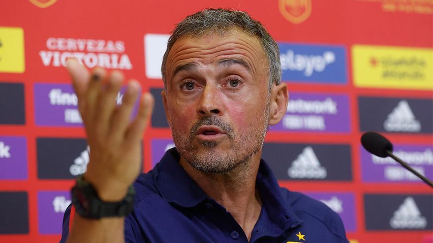 Luis Enrique: "¿Iago Aspas y Sergio Ramos? No cierro la puerta a ningún futbolista español en activo"