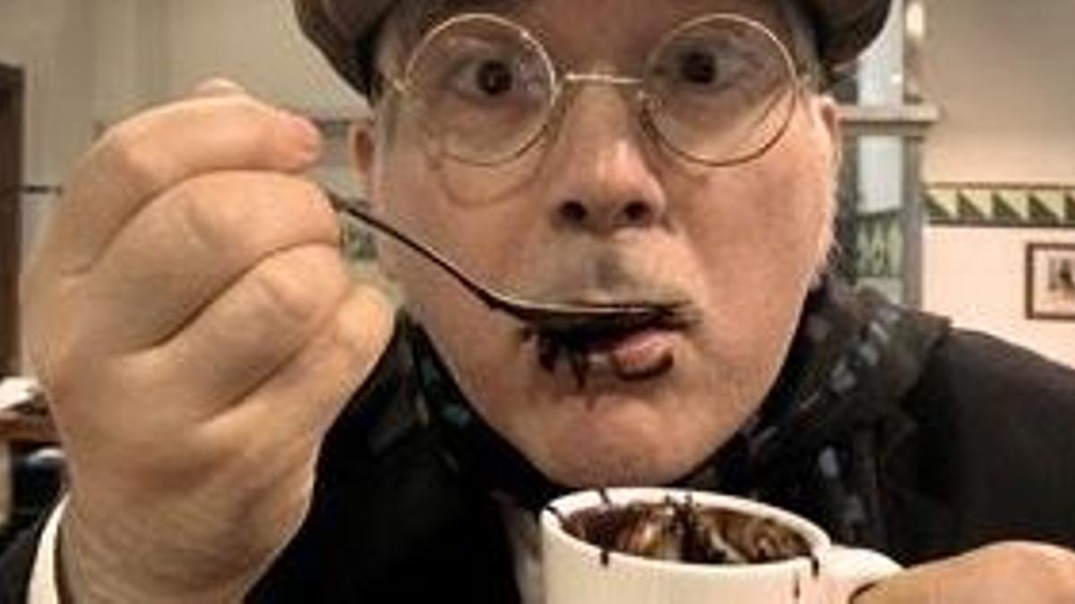 El senyor Marcel·lí, a l'hora de berenar.