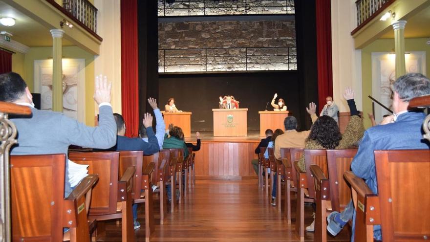 Pleno del Ayuntamiento de Gáldar.