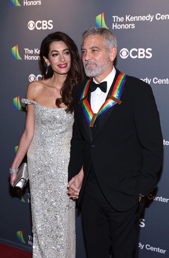 Amal y George Clooney en la 45ª edición de los Kennedy Center Honors