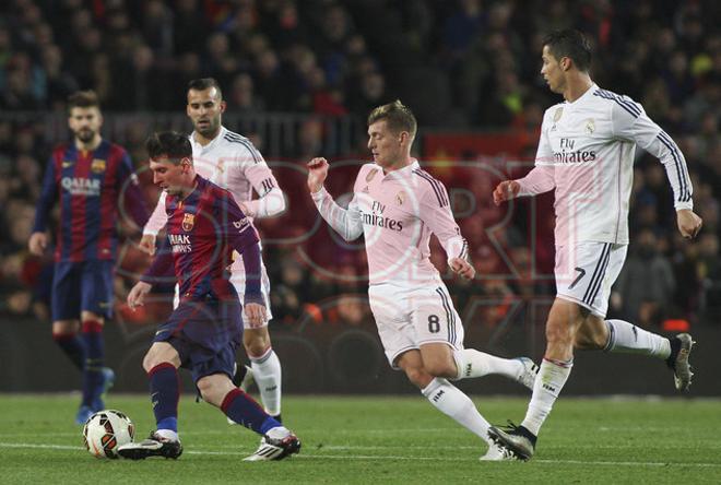 F.C. Barcelona, 2 - Real Madrid, 1