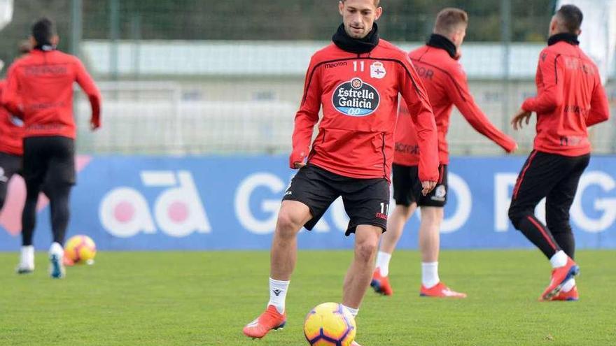 Fede Cartabia, ayer en las instalaciones de la ciudad deportiva.