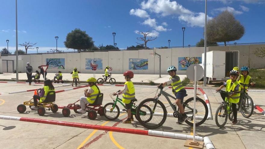 Clases de educación vial para los colegios de Formentera