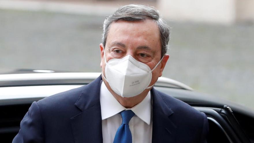 Draghi se asegura el último apoyo clave con el respaldo del Movimiento 5 Estrellas