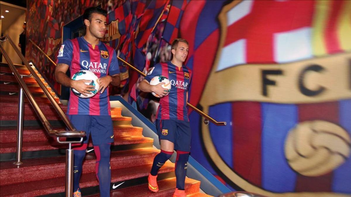 Rafinha y Deulofeu son los últimos jugadores en irse del Barça