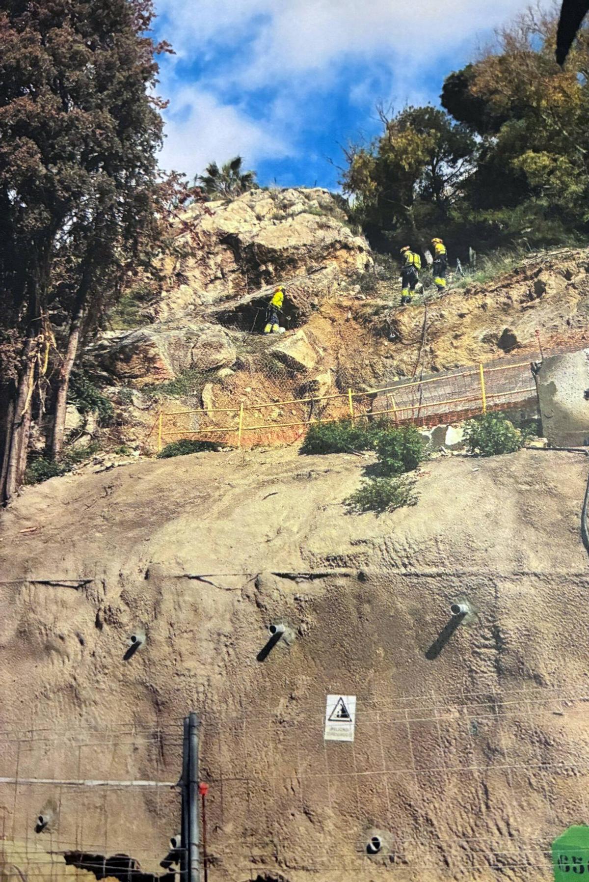 Obras de 22 apartamentos turísticos en la calle Torre de San Telmo.