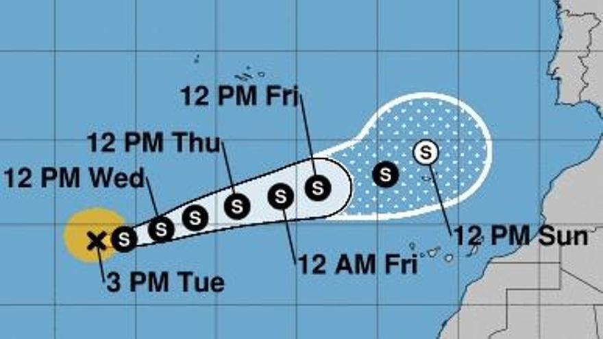 El ciclón Theta podría convertirse en huracán las próximas horas