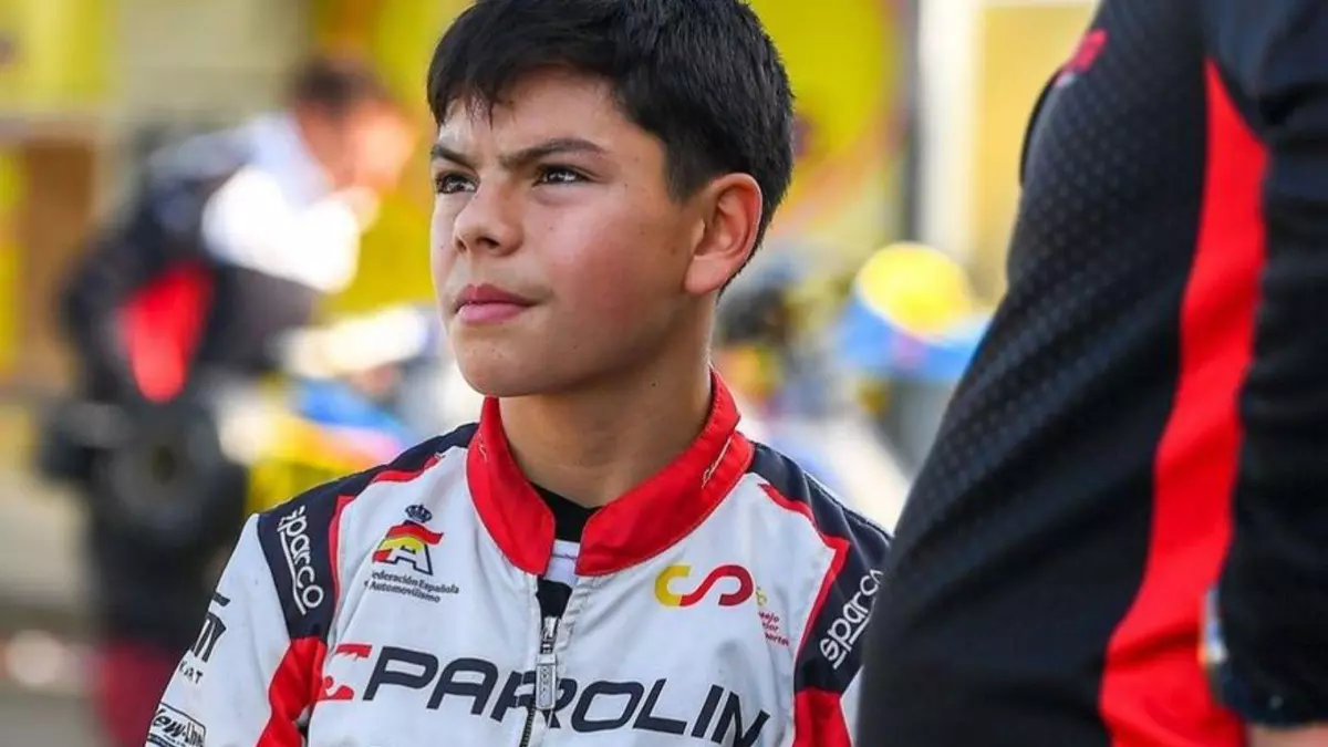 El silledense Christian Costoya, a un paso de McLaren con solo 15 años