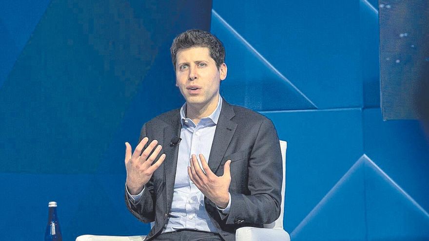 Sam Altman,CEO de OpenAI, en un acto en San Francisco el 16 de noviembre