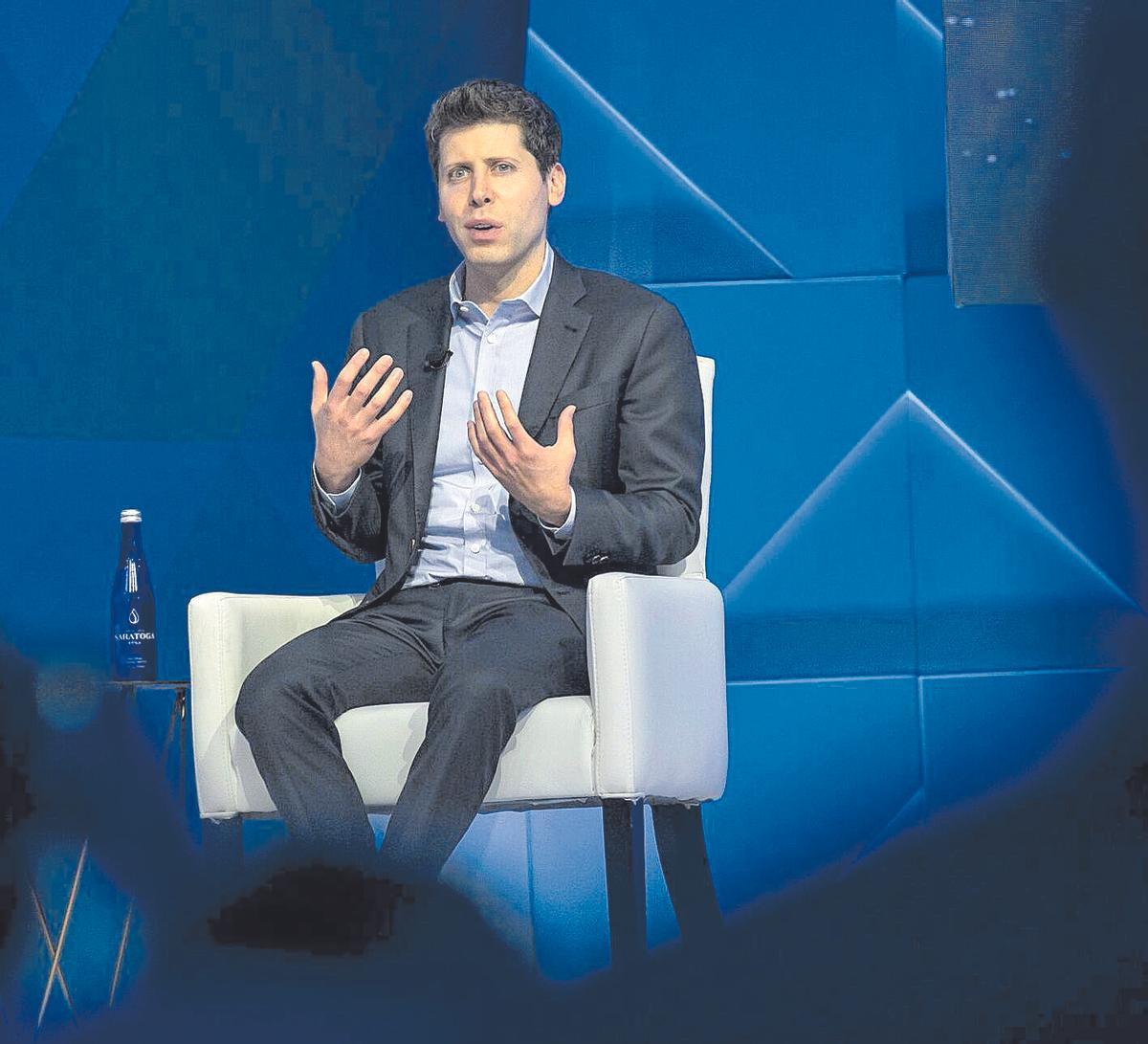 Sam Altman,CEO de OpenAI, en un acto en San Francisco el 16 de noviembre