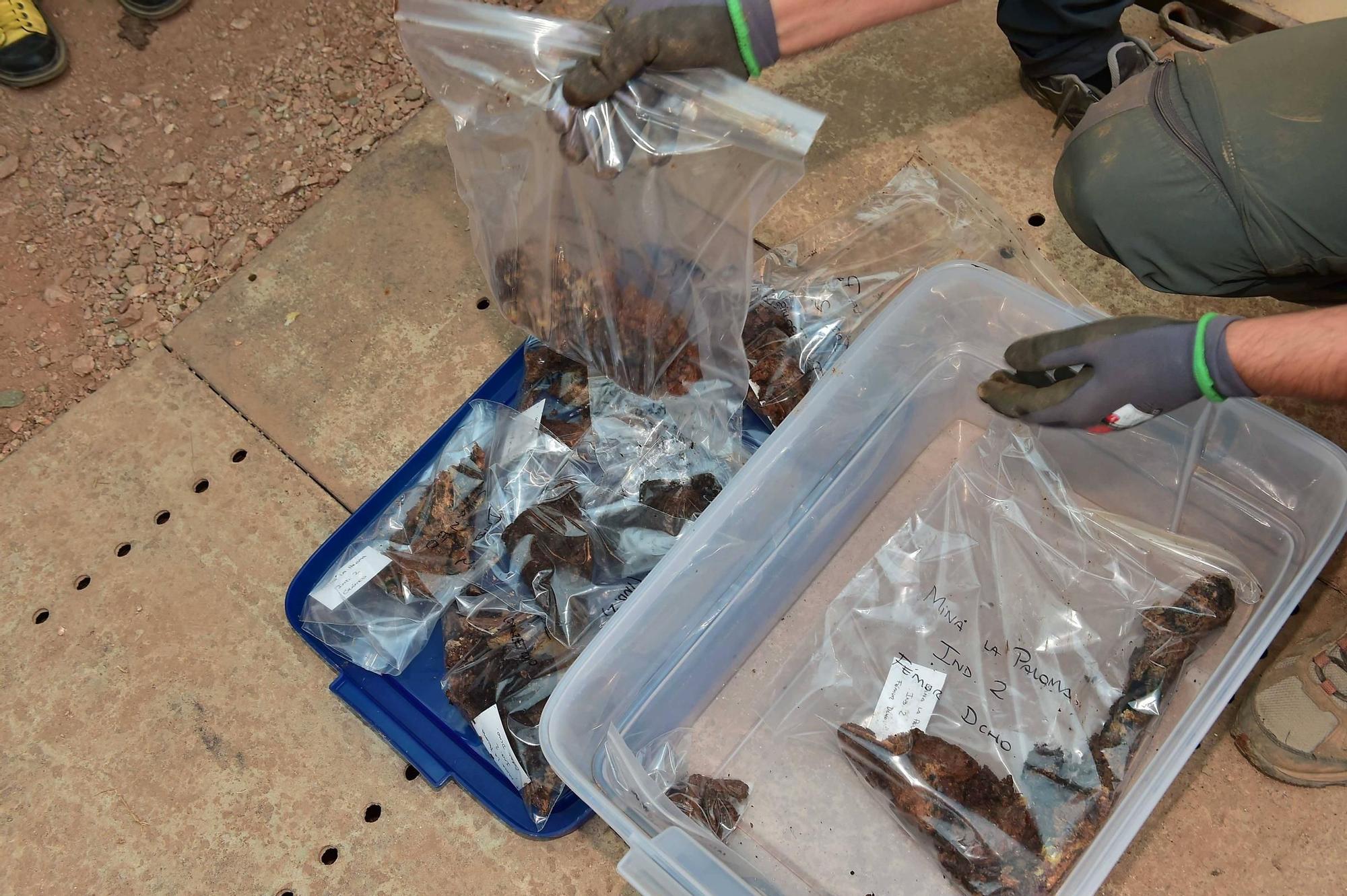 Fotogalería | Las familias de los represaliados de la mina La Paloma presencian las primeras exhumaciones