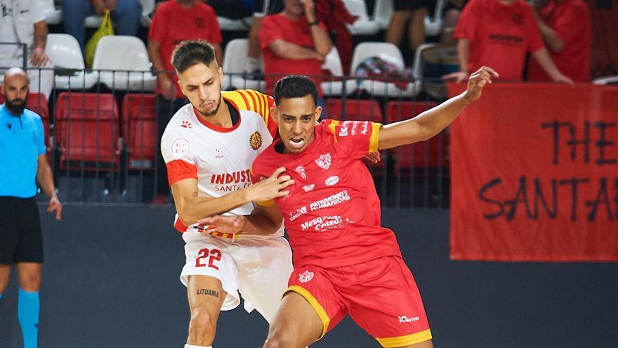 El Córdoba Futsal choca contra todo y cae ante en Santa Coloma