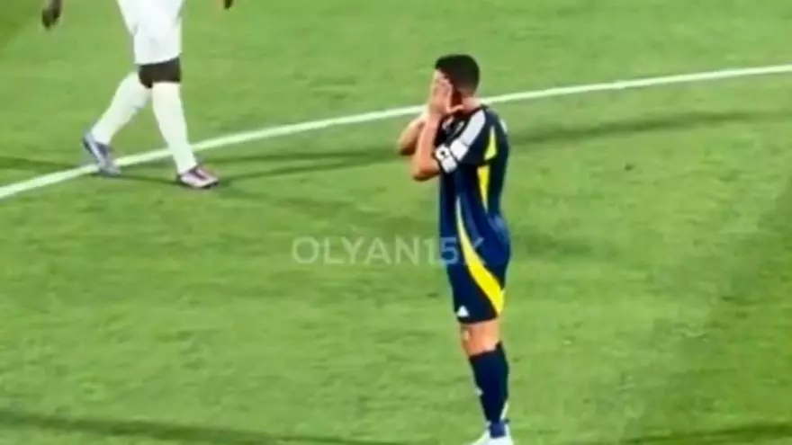 Cristiano Ronaldo, enfadado con sus compañeros tras la remontada del Al-Hilal