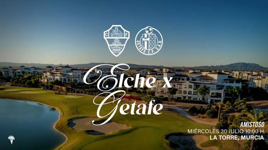El Elche se medirá en pretemporada al Getafe
