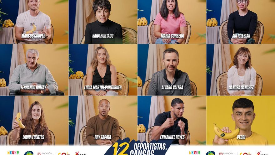 &#039;12 deportistas, 12 causas&#039;: figuras del deporte se unen para promover buenos hábitos en los niños