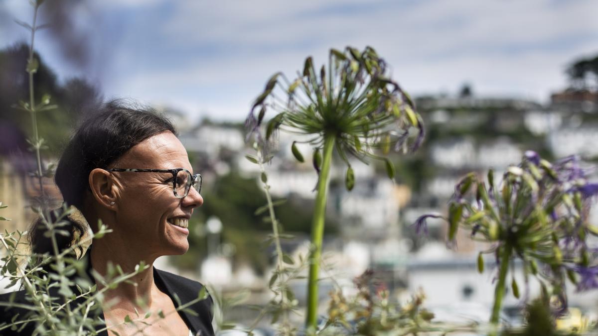 LA CIENTIFICA MARIA VERDASCO EN LUARCA