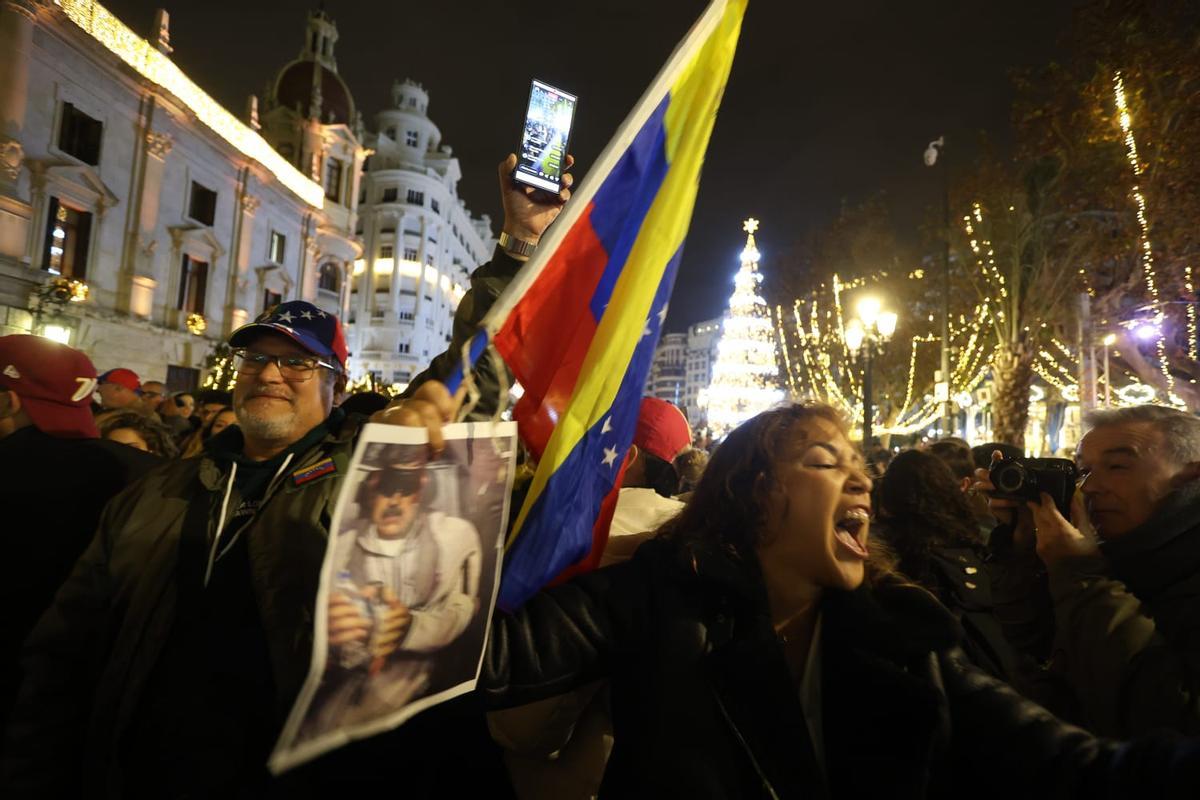 La oposición colombiana celebra en València a la "Venezuela libre" tras la captura de Maduro