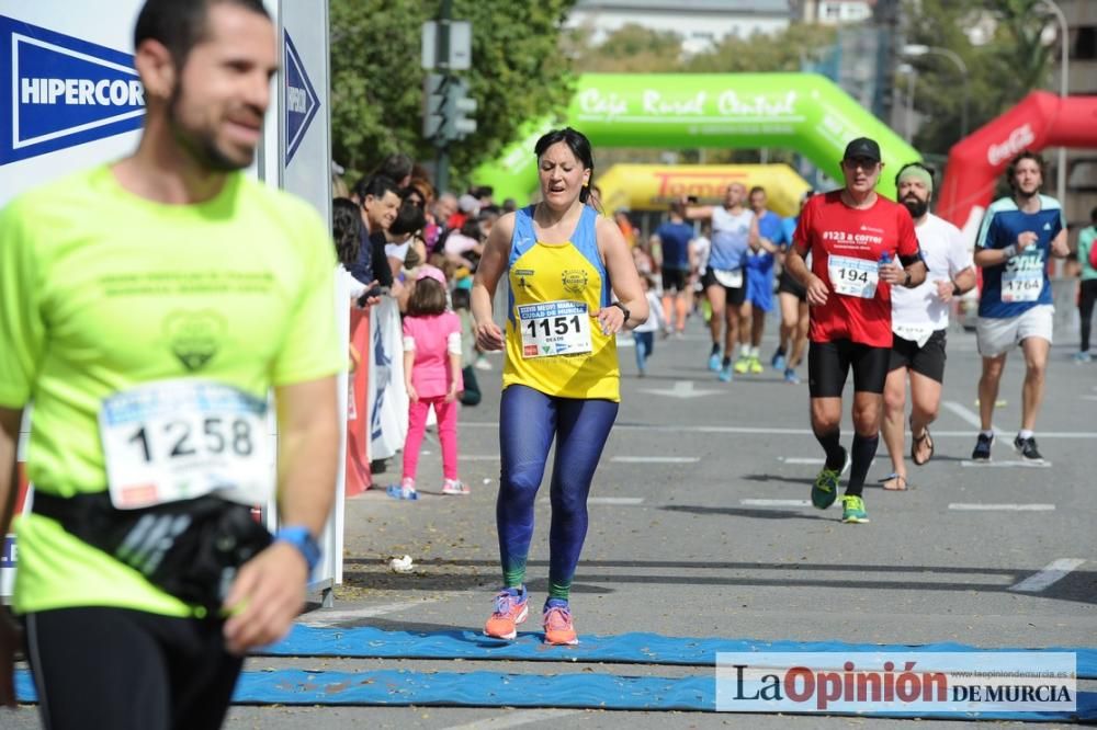 Media Maratón de Murcia: llegada (2ª parte)