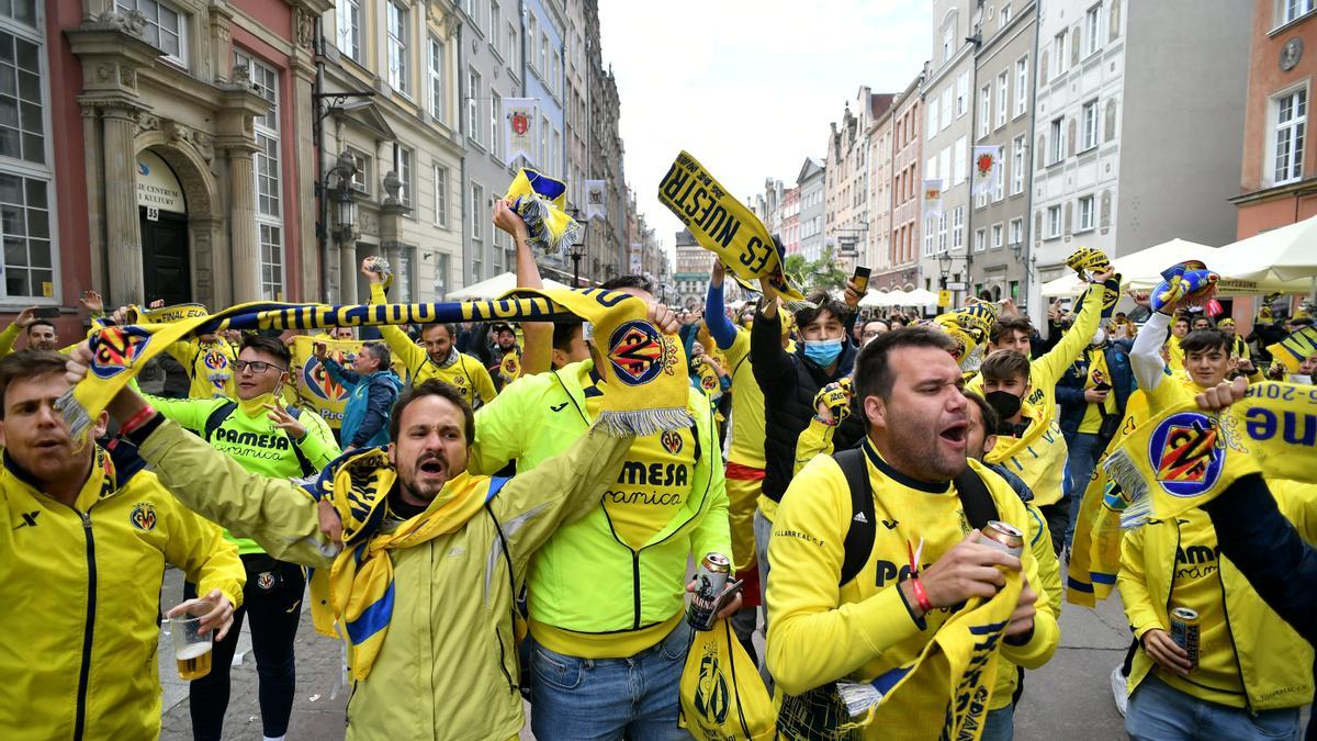 Alrededor de 2000 aficionados del Villarreal estarán en Belfast en la final de la Supercopa.