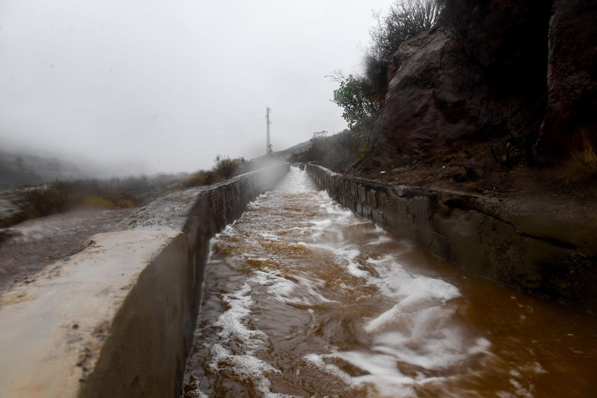 Las lluvias vuelven a caer en Gran Canaria