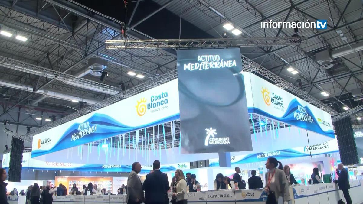 Imágenes de los vídeos promocionales de Santa Pola en Fitur