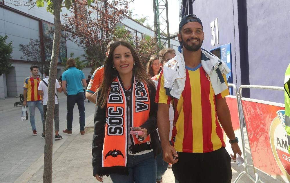 Así vive el Derbi la afición del Valencia CF