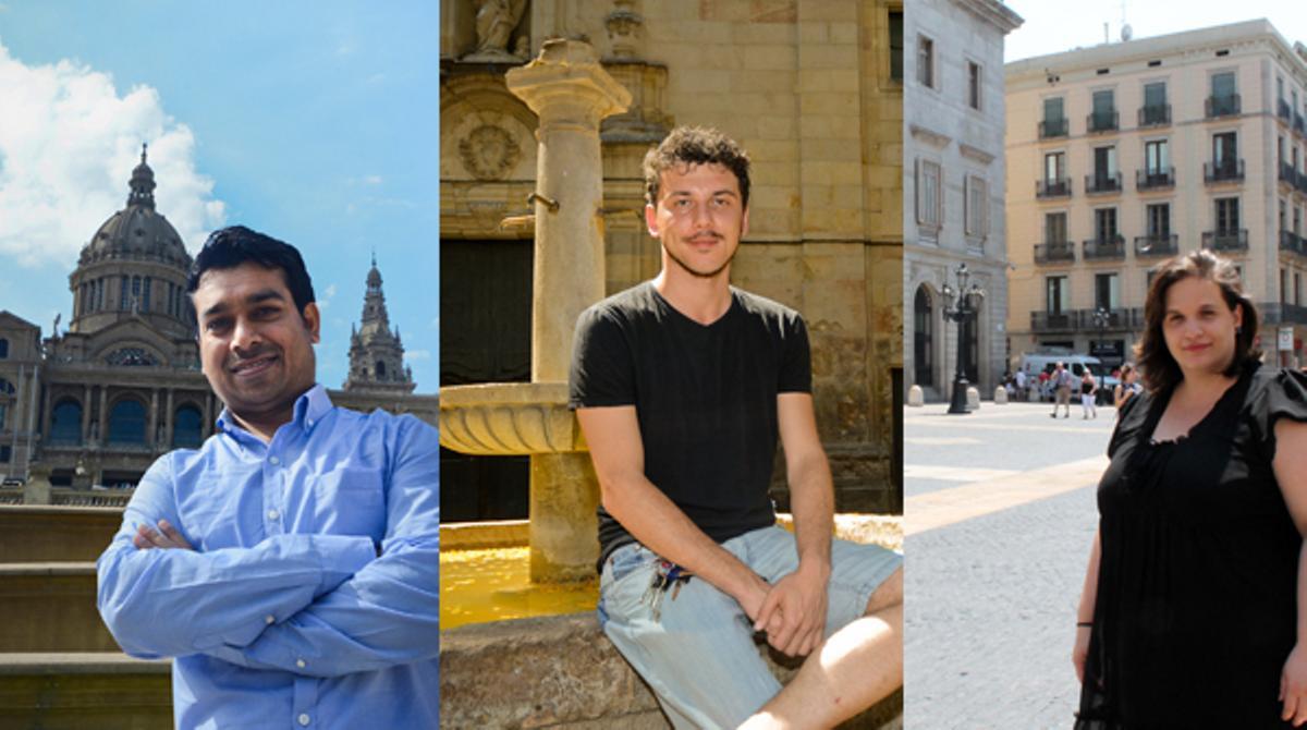 Tres ciutadans estrangers trien la seva icona de Barcelona