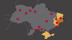MAPA | Aquestes són les zones que està bombardejant Rússia a Ucraïna