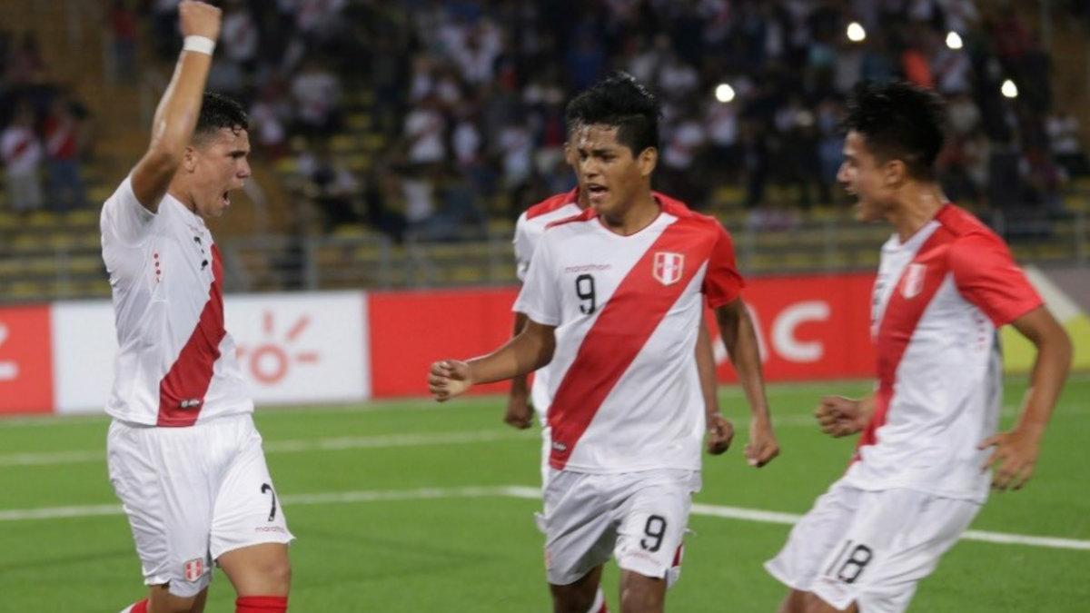 Perú venció a Bolivia y se ubica en el segundo lugar del grupo A del Sudamericano Sub 17