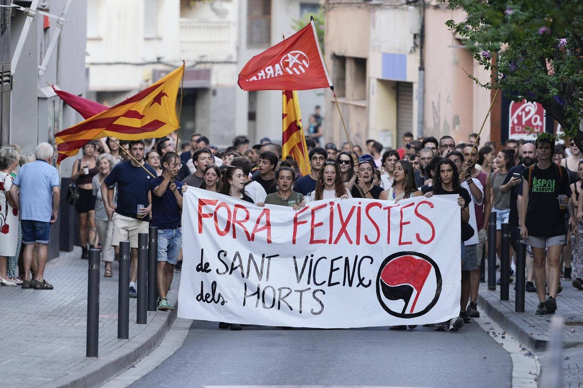 Un intento de agresión sexual tras un robo origina un choque entre Vox y antifascistas en Sant Vicenç dels Horts