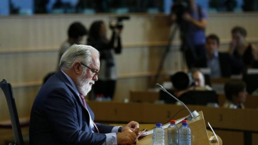 Arias Cañete, en su examen europeo