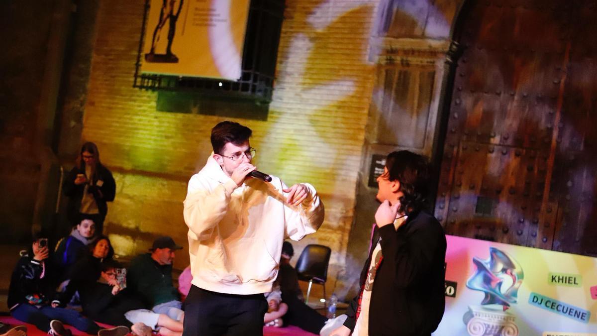 El rap, protagonista este viernes en la plaza San Felipe.