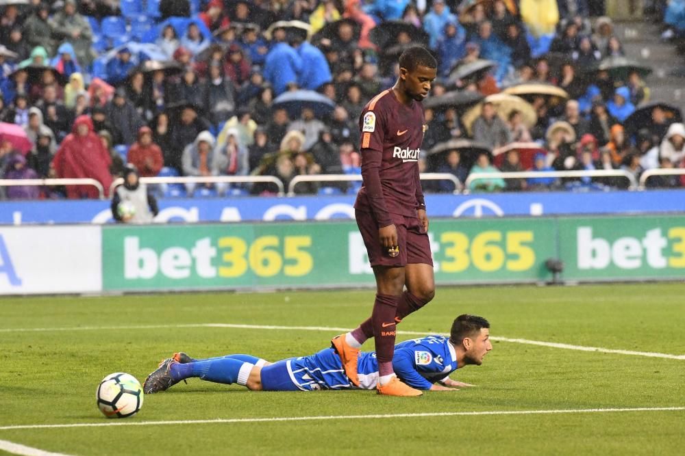 El Dépor cae ante el Barça y se va a Segunda
