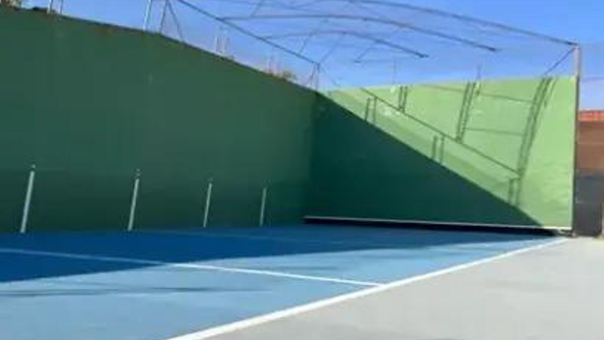 Pista de frontón en Benaguasil.