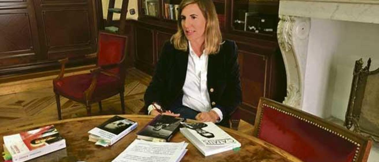 María Santos-Sainz, autora de ´Albert Camus, periodista´.