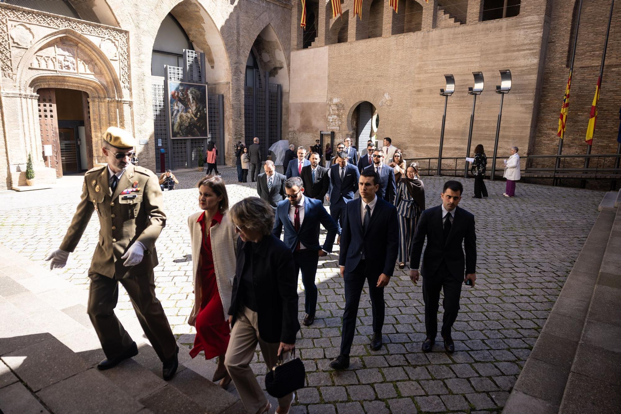 En imágenes | Acto institucional por el Día de Aragón en La Aljafería