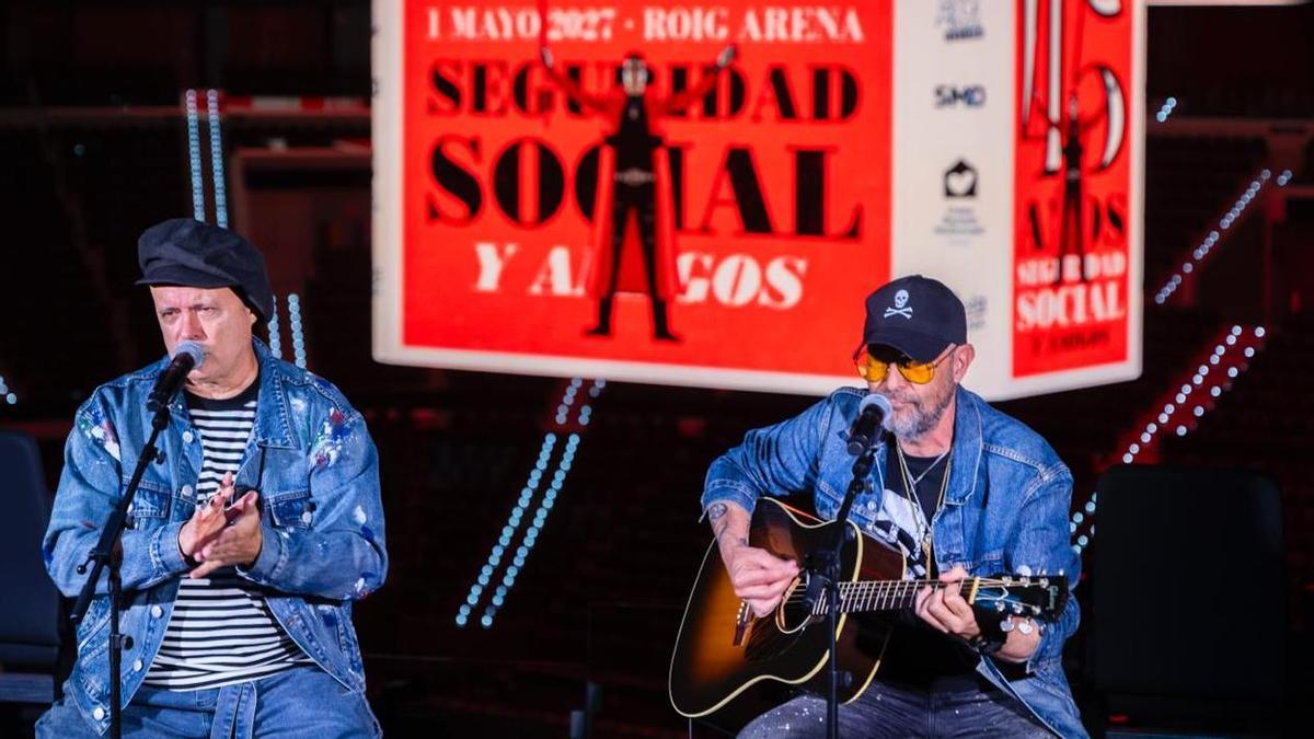 Seguridad Social celebra sus 45 años presentando nuevo album en el Roig Arena