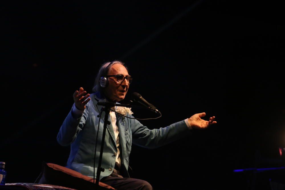 Fotos del concierto de Franco Battiato en Málaga