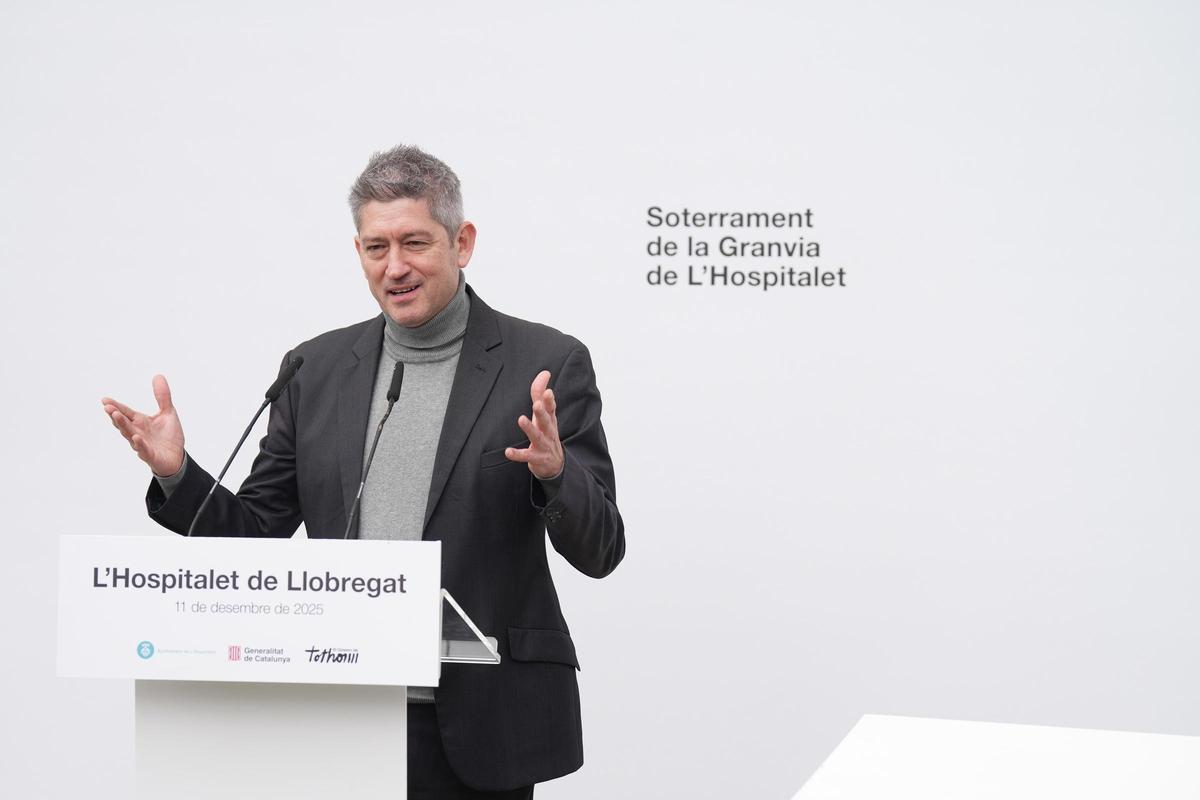 El alcalde de L'Hospitalet de Llobregat, David Quirós, en una imagen de archivo.