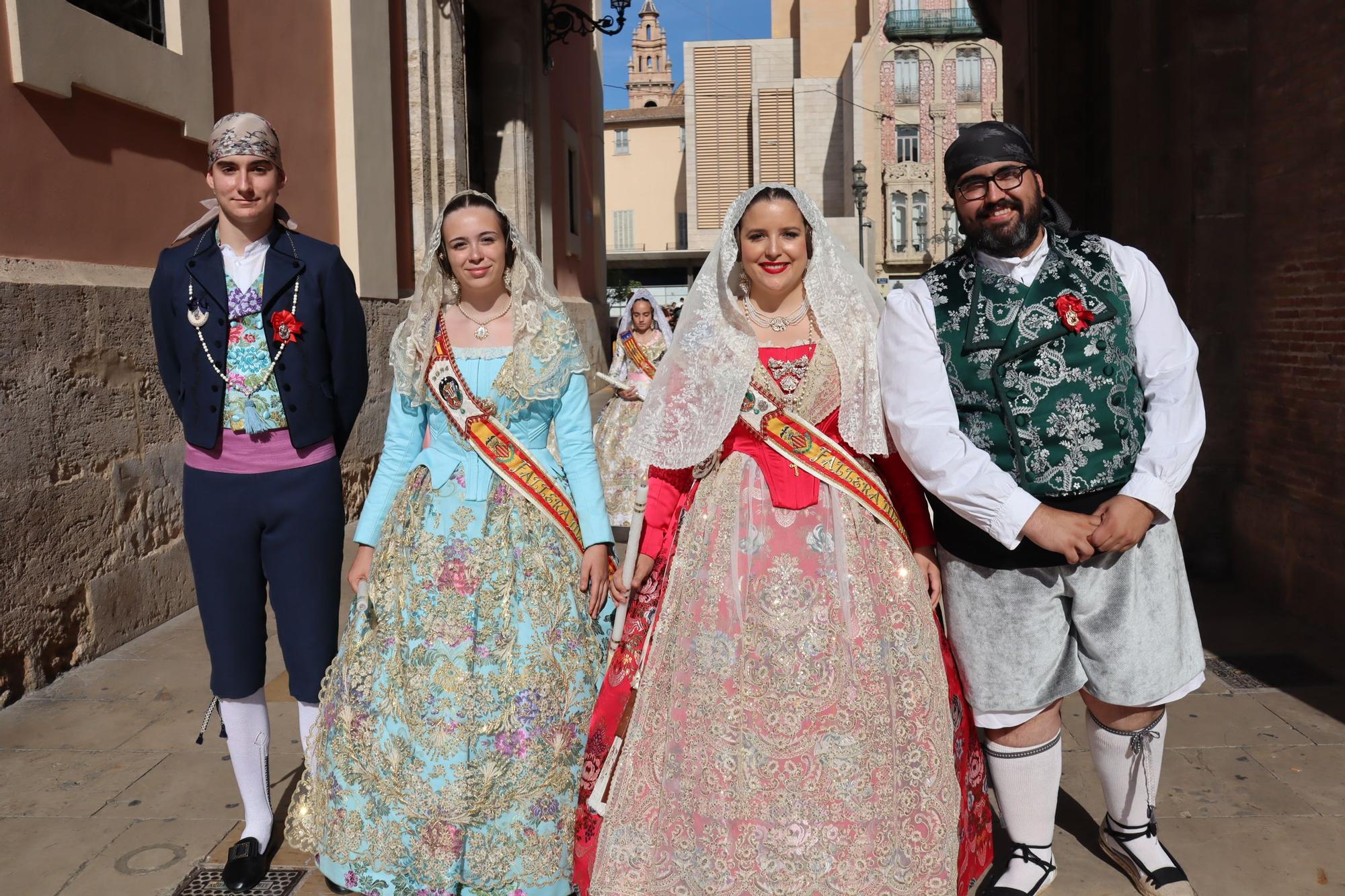 Las comisiones de falla en la Procesión de la Virgen (4/5)