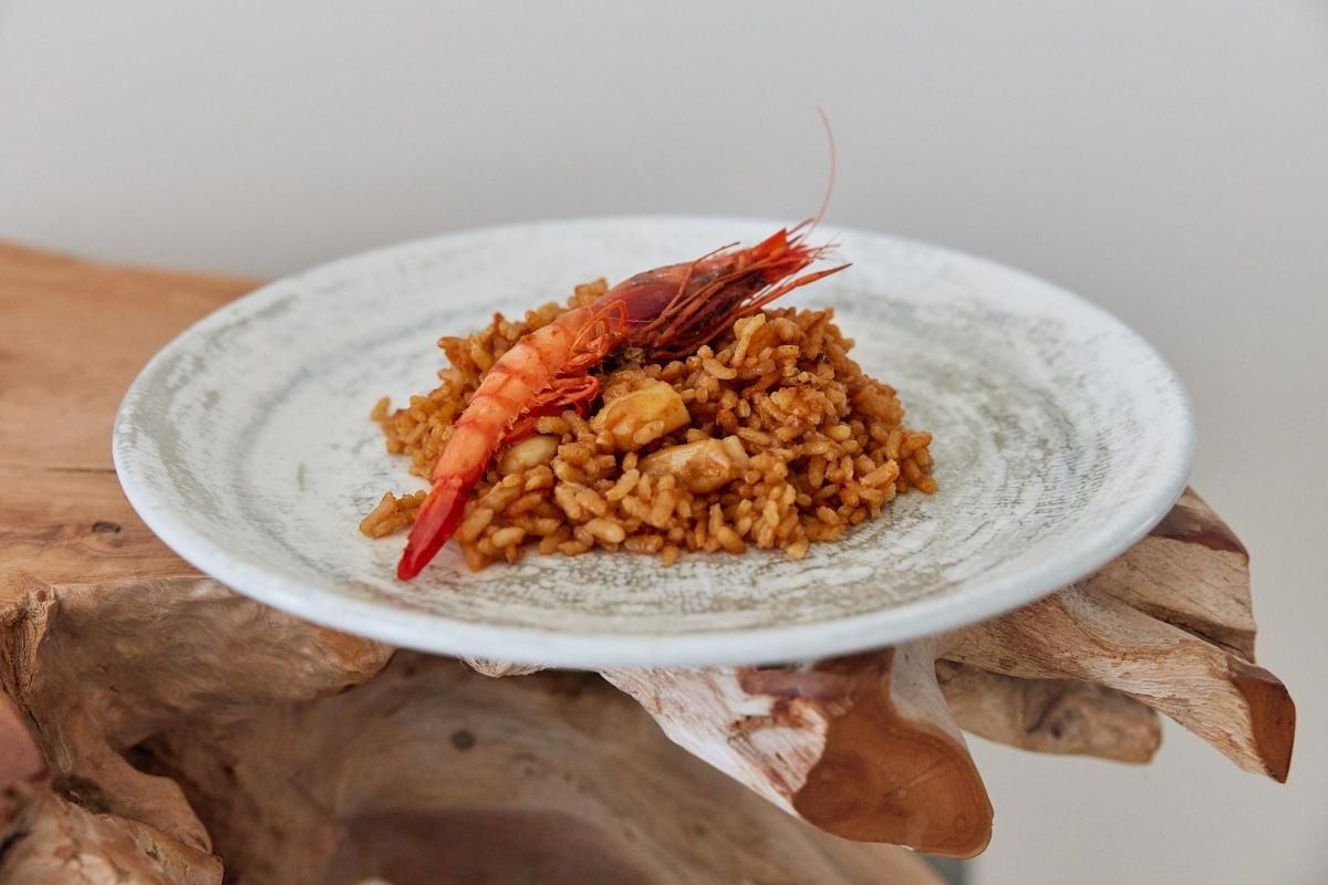 Uno de los platos más solicitados en BAMA: arroces del Delta del Ebro.