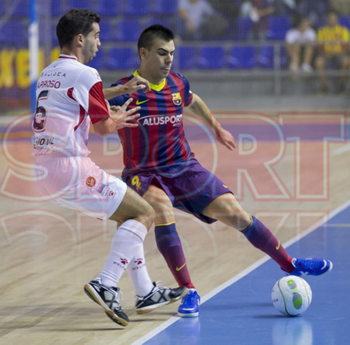 Barça,2 - Santiago Futsal,2