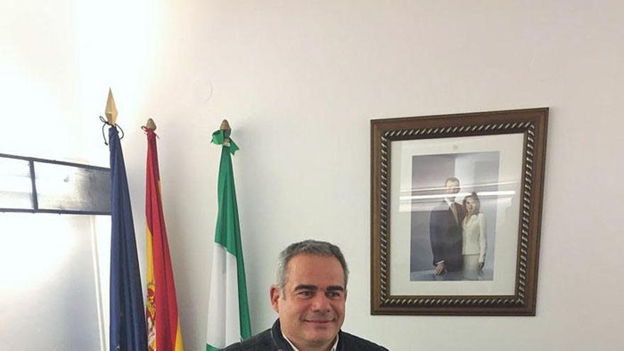 Alejandro Herrero, tras tomar posesión del cargo.