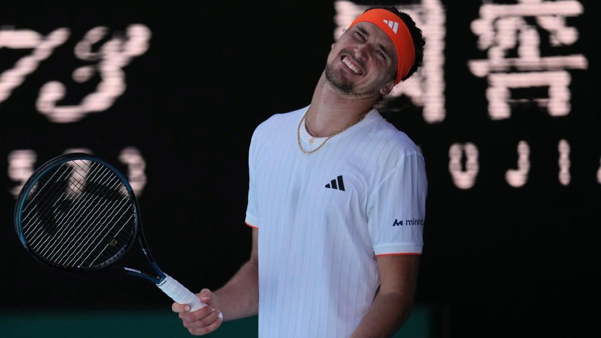 Alexander Zverev, en Australia
