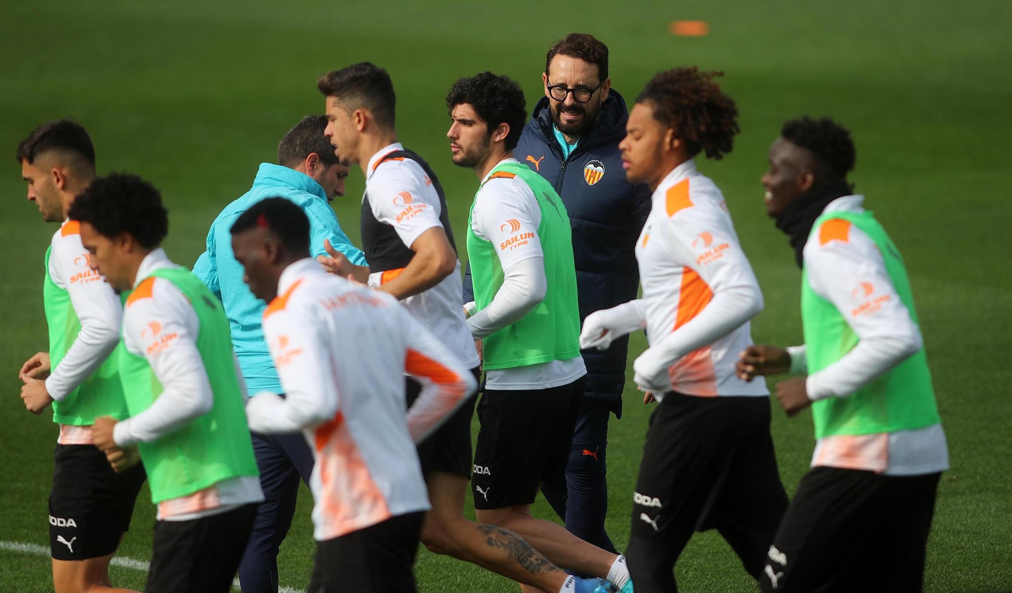 Así ha sido el entrenamiento del Valencia CF de hoy