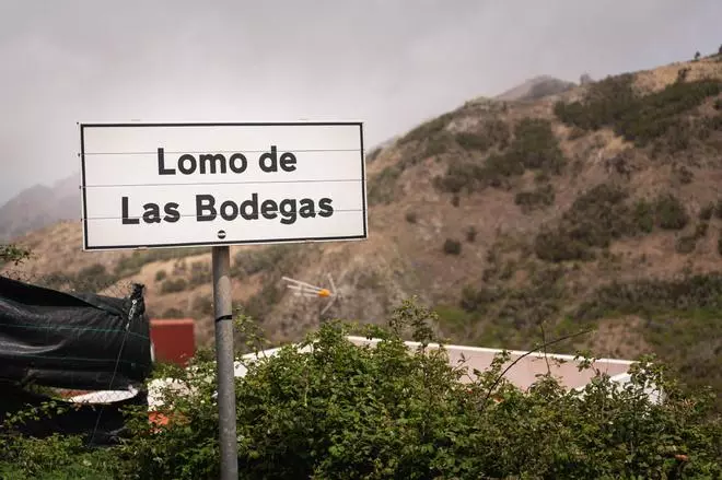 Lomo de las Bodegas, en Anaga